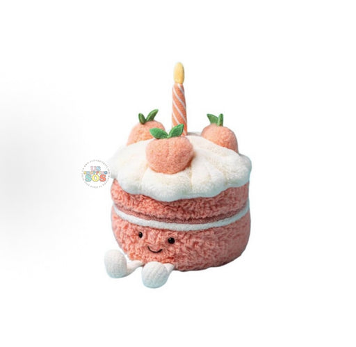 Jellycat Shanghai Exclusive x Amuseables Melbie Peach Cake Plush Toy