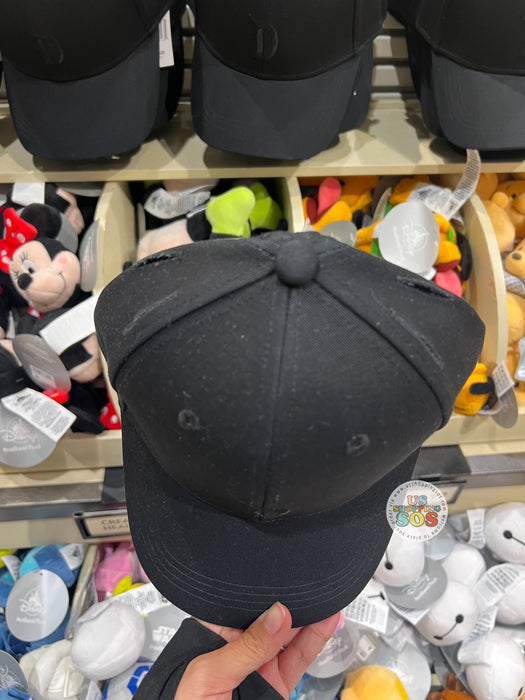 DLR/WDW - Create Your Own Headband - “D” Black Baseball Cap