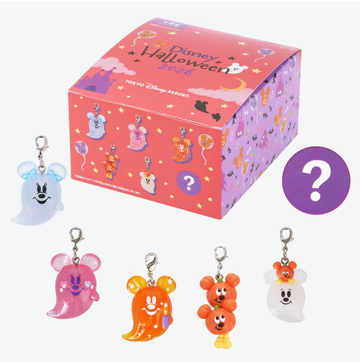 TDR - 2026 Disney Halloween x Mickey & Minnie Mouse 'Scared Ghost & Pumpkin Lantern Collection x Mystery Charm Whole Box Set (Release Date: Sept 15, 2026)