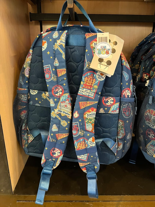 WDW - Walt Disney World 55th Anniversary - All-Over-Print Park-Icon Headband Friendly Backpack