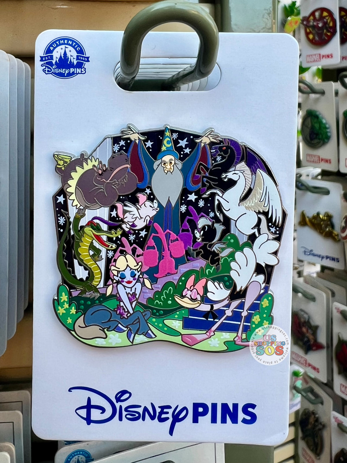 DLR/WDW - Fantasia Supporting Cast Pin — USShoppingSOS