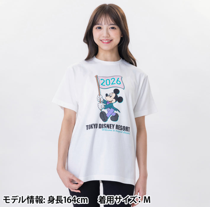 TDR - Tokyo Disney Resort Mickey Mouse "2026" T Shirt for Adults