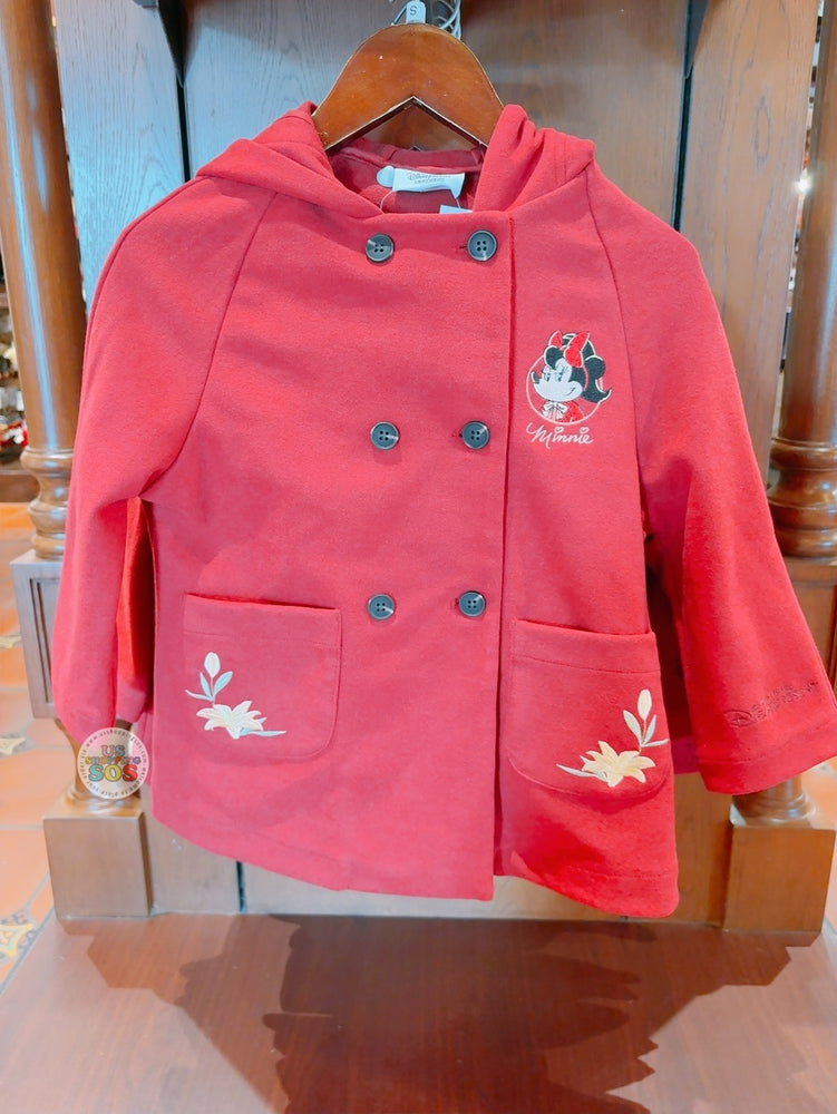 SHDL - Mickey and Friends "Modern Shanghai Collection x Minnie Mouse with Ears Coat for Kids