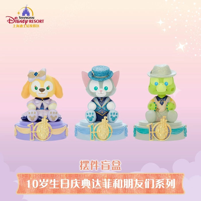 SHDL - 2026 Duffy & Friends 10th Birthday Celebration Collection x Duffy & Friends Bobbin Head Figure Blind Box (Release Date: Mar 20, 2026)