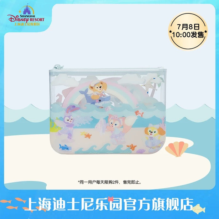 SHDL - 2025 Duffy & Friends Summer Ocean Collection x Duffy & Friends Stationary Storage Bag (Release Date: July 8, 2025)