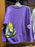 DLR/WDW - Maleficent Embroidered Park Logo Purple Pullover (Adult)