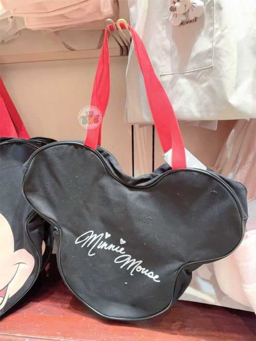 HKDL - Minnie Mouse Big Face Tote Bag
