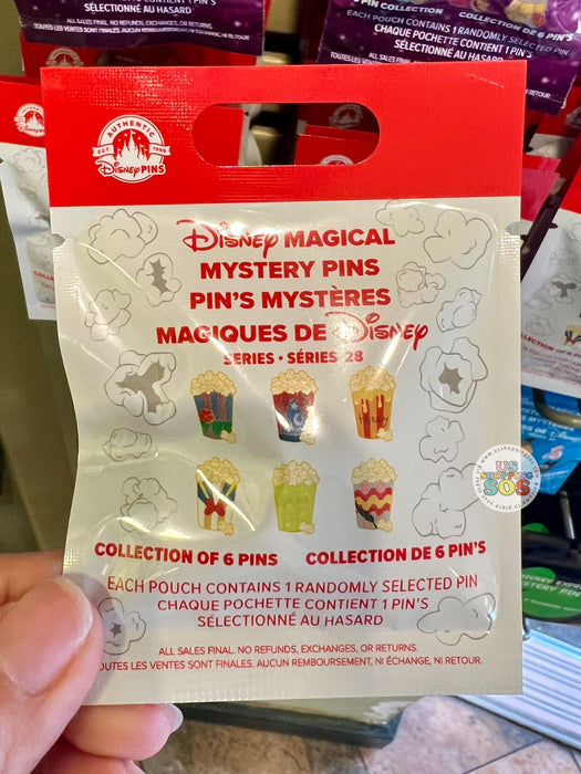 DLR/WDW - Magical Mystery Pins - Series 28 (Character Popcorn)