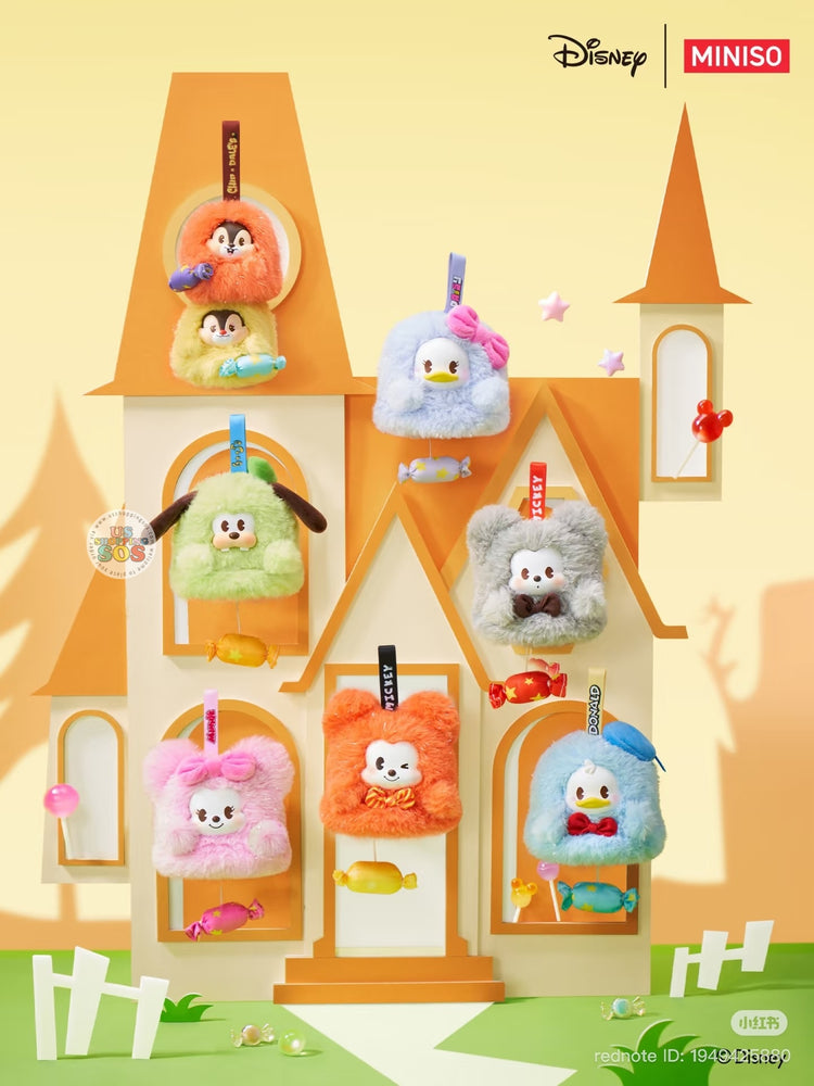 MINISO - Disney Mickey & Friends Colorful Candy Vinyl Plush Keychain Bind Box