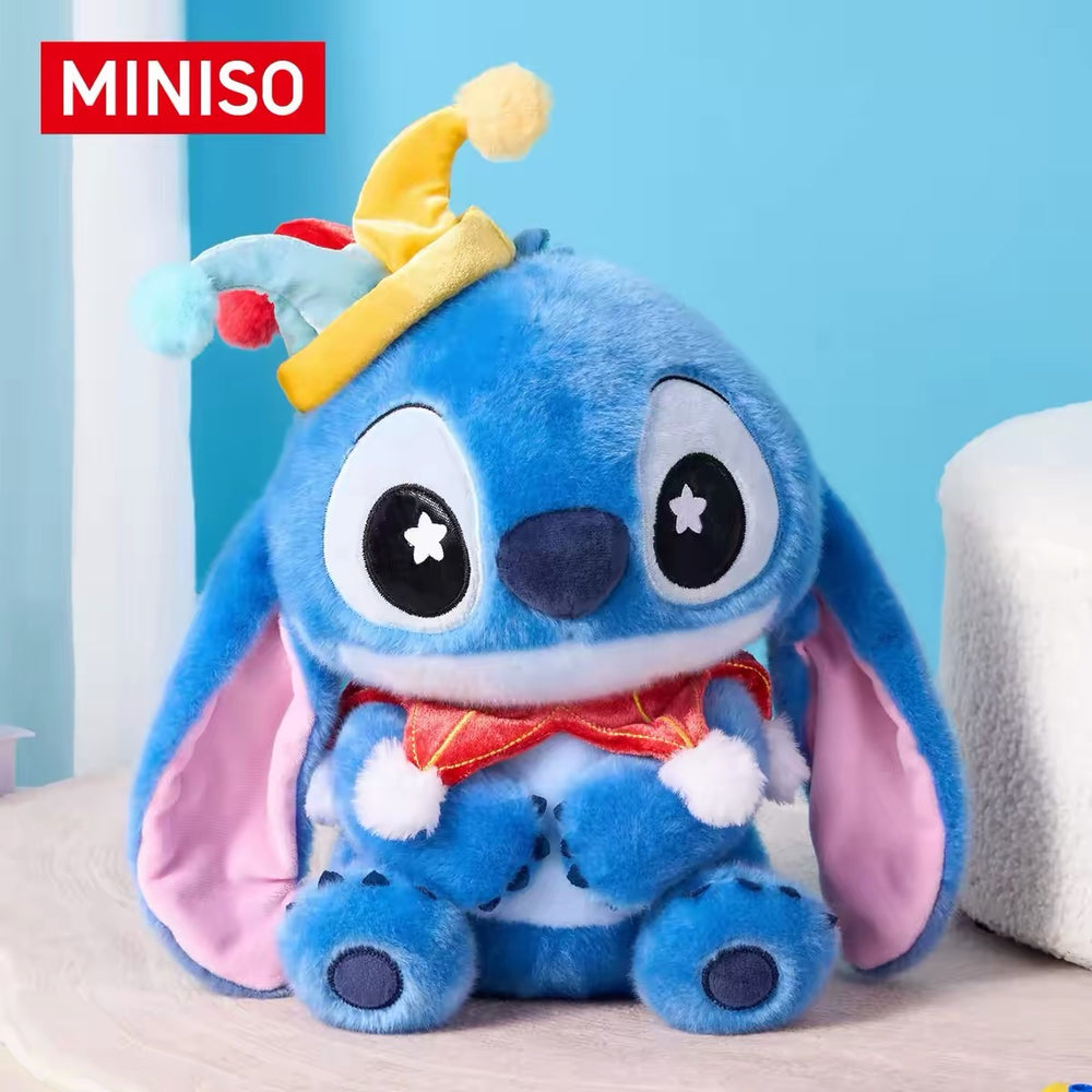 China Miniso - Stitch Plush Toy "Hat on the Head"
