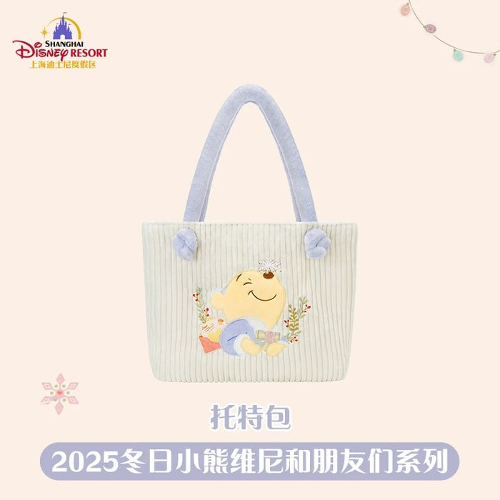 SHDL - 2025 Winnie the Pooh & Friends Winter Collection x Winnie the Pooh Tote Bag