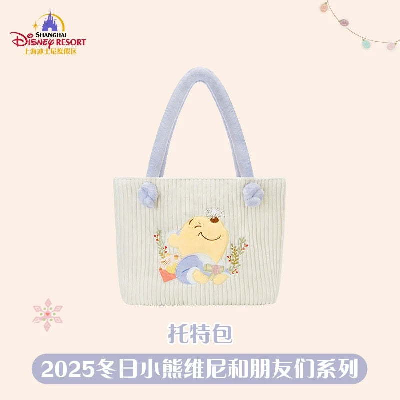 SHDL - 2025 Winnie the Pooh & Friends Winter Collection x Winnie the Pooh Tote Bag