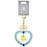 JDS - 2026 Heart Glitter Lovely x Clarice Keychain