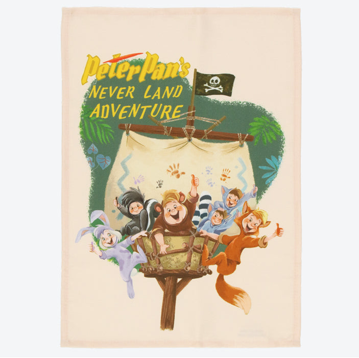 TDR - Fantasy Springs "Peter Pan Never Land Adventure" Collection x Tapestry Set of 4