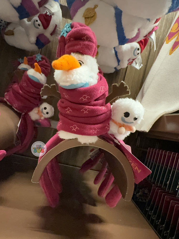HKDL - 2025 World of Frozen x Olaf & Snowgies Plushy Headband
