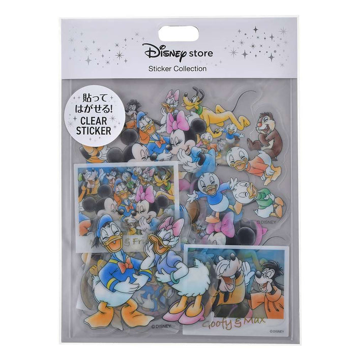 JDS - 2026 Sticker Collection x Mickey & Friends Good laugh Clear Stick and Peel Sticker