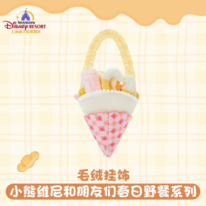 SHDL - 2026 Winnie the Pooh & Friends Spring Picnic Collection x Winnie the Pooh, Piglet & Roo Plushy Bouquet