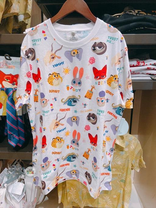 SHDL - Zootopia All-Over Printed T Shirt for Adults