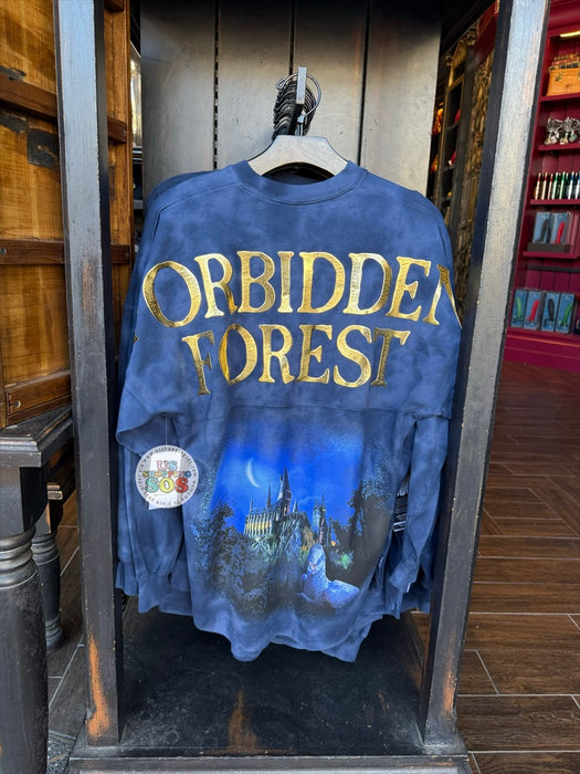 Universal Studios - The Wizarding World of Harry Potter - Spirit Jersey “Forbidden Forest” Moonlight Tie-Dye Pullover (Adult)