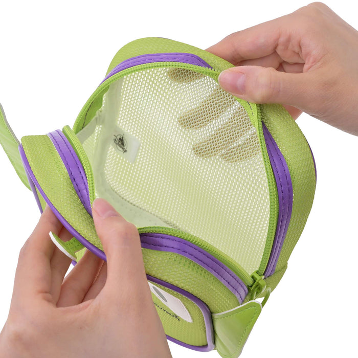 JDS - 2026 Little Green Men/Alien Mesh Face Square Pouch