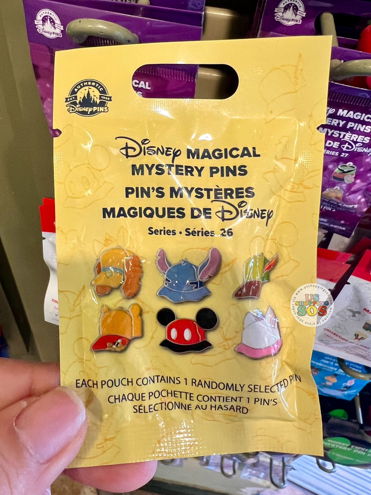 DLR/WDW - Magical Mystery Pins - Series 26 (Character Hat)