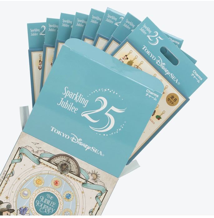 TDR - Tokyo DisneySea 25th Anniversary "The Jubilee Journey" x Mickey & Minnie Mouse Mystery Charms Whole Box (Release Date: May 25, 2026)