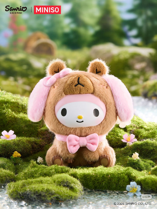 MINISO - Sanrio Characters ‘Chill Capybara’ Vinyl Plush Pendant Mystery Blind Box (Release Date: Dec 15, 2025)