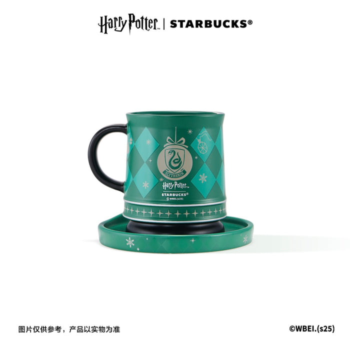 Starbucks China - Harry Potter x Starbucks - Slytherin Color Changing Ceramic Mug with Coaster 365ml