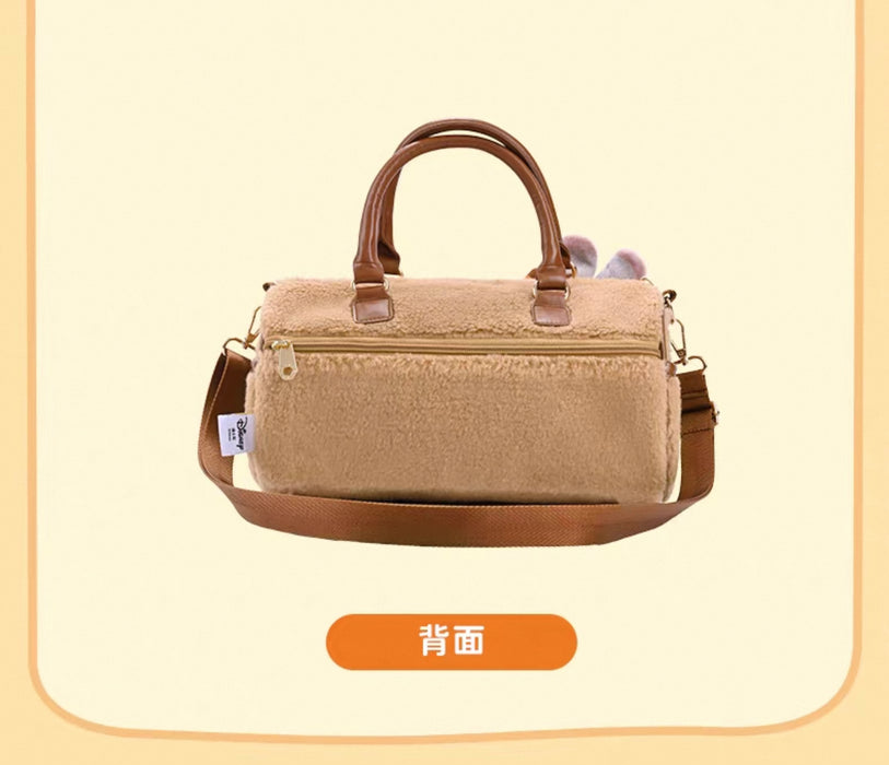 China Exclusive- Zootopia Fluffy Barrel 2 Ways Bag