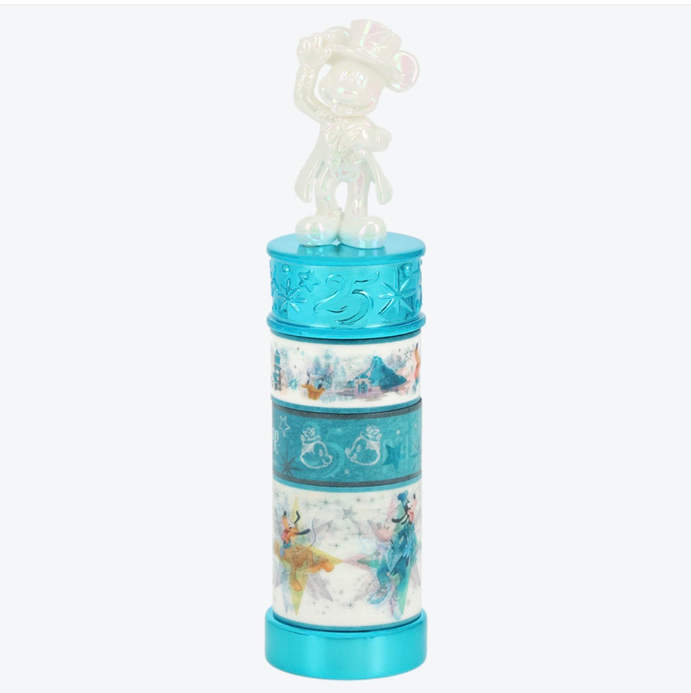 TDR - Tokyo DisneySea 25th Anniversary "Sparkling Jubilee" x Mickey & Friends Masking Tape Set (Release Date: Apr 8, 2026)