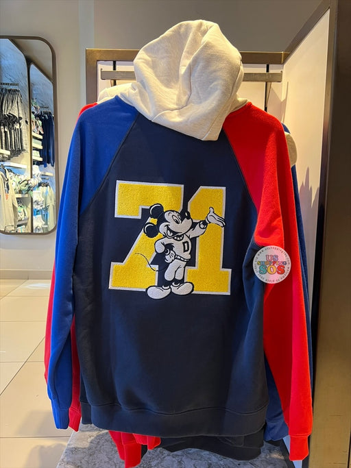 DLR/WDW - Mickey Est. 1971 Colorblock Hoodie Pullover (Adult)