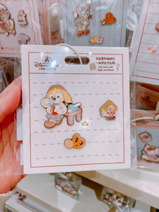 SHDL - Duffy and Friends Small Classroom Collection x CookieAnn Pin Badges Set