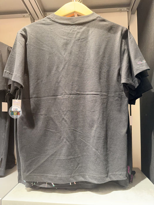 HKDL - Minnie Mouse Foli Black T Shirt (Adults)