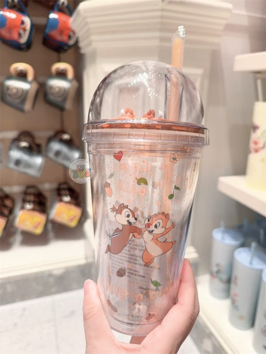 HKDL - Chip & Dale with 3D Figure Double Wall Cold Cup