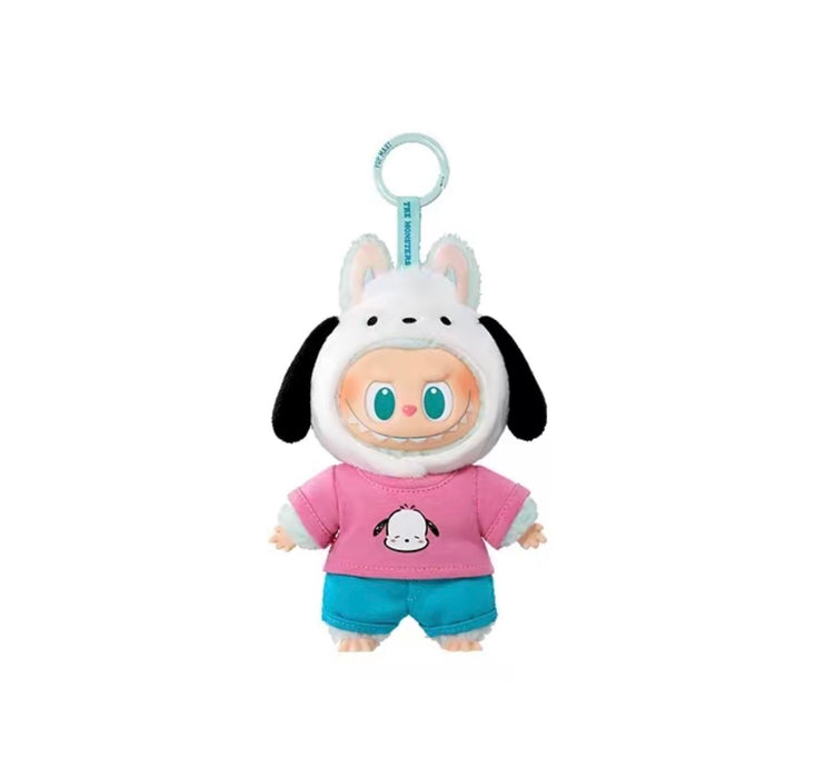 Popmart x The Monsters x Sanrio Characters Vinyl Plush Keychain Random Secret Box