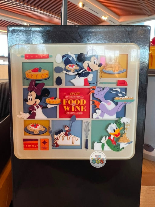 WDW - Epcot Food & Wine Festival 2026 - Mickey & Friends Magnet