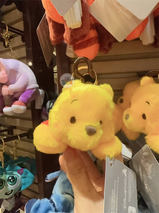 HKDL - Laying Winnie the Pooh "Kuttari" Plush Keychain