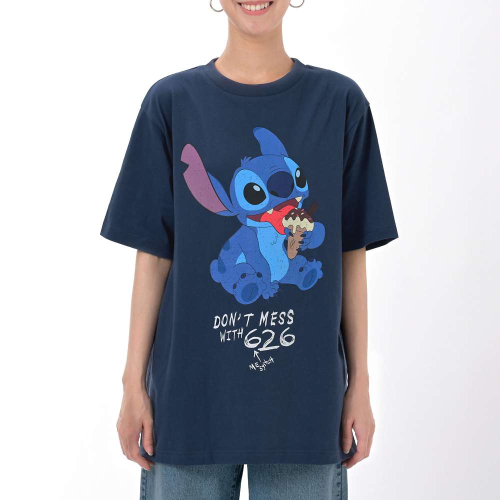 JDS - 2026 T-Shirt Collection x Stitch Blue Short Sleeve T-shirt