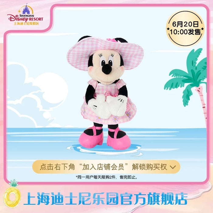 SHDL - 2025 Mickey and Friends Summer Vibes Collection x Minnie Mouse Plush Toy
