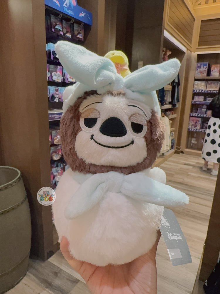 HKDL - 2025 Christmas Mickey & Friends x Zootopia Flash Snowman Shaped Plush Toy