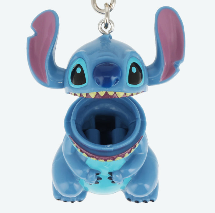 TDR - Food Miniature Stitch Popcorn Bucket Keychain