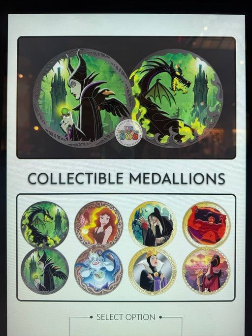 DLR - Color Collectible Medallions 2026 - Disney Villains