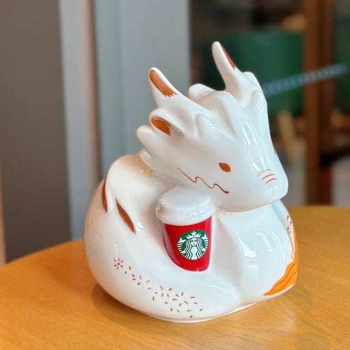 Starbucks China - Fortune is Coming 2024 - 3. Zodiac Dragon Piggy Bank