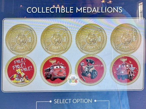 WDW - Color Collectible Medallions 2026 - Magic Kingdom Firehouse