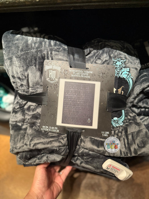 DLR/WDW - The Haunted Mansion - Wallpaper Weight Blanket 50”x60”