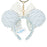 TDR - Minnie Mouse Lace Bow & Soft Color Headband Shaped Keychain Color: Baby Blue (Release Date: July 17, 2025)