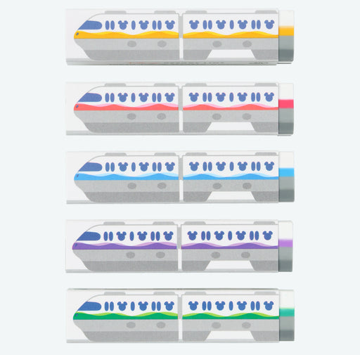 TDR - Tokyo Disney Resort "Disney Resort Line" x Erasers Set of 5