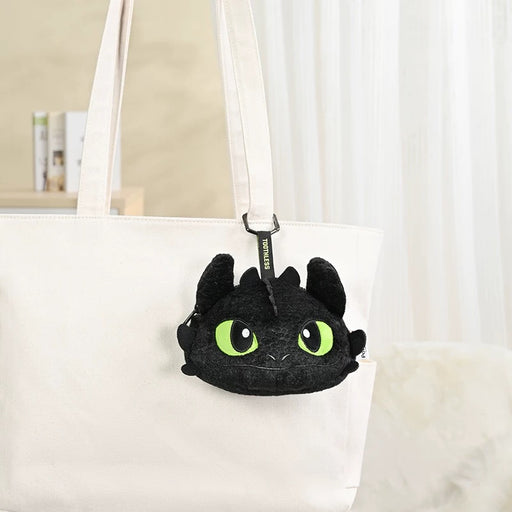 China Exclusive - How to Train Your Dragon x Toothless Big Face Pouch & Keychain