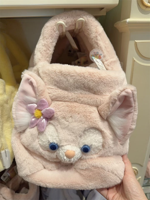 HKDL - Duffy & Friends - Linabell Fluffy Big Face Tote Bag