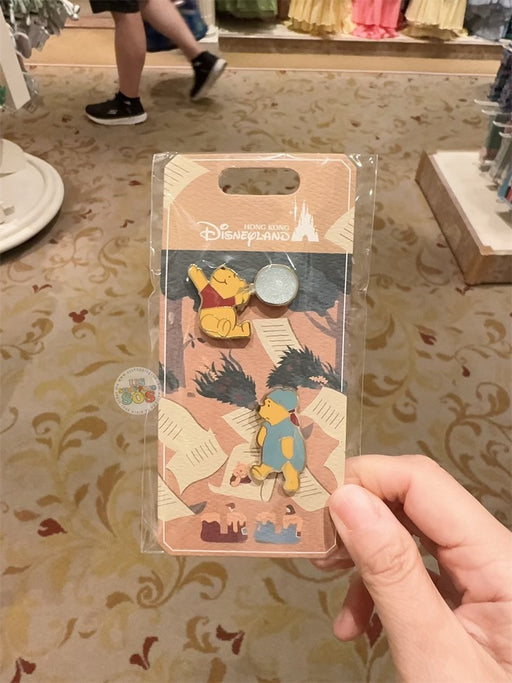 HKDL - Happy Days In Hong Kong Disneyland: Cute Mickey and Friends x Fantasyland: "The Many Adventures of Winnie the Pooh" pin set